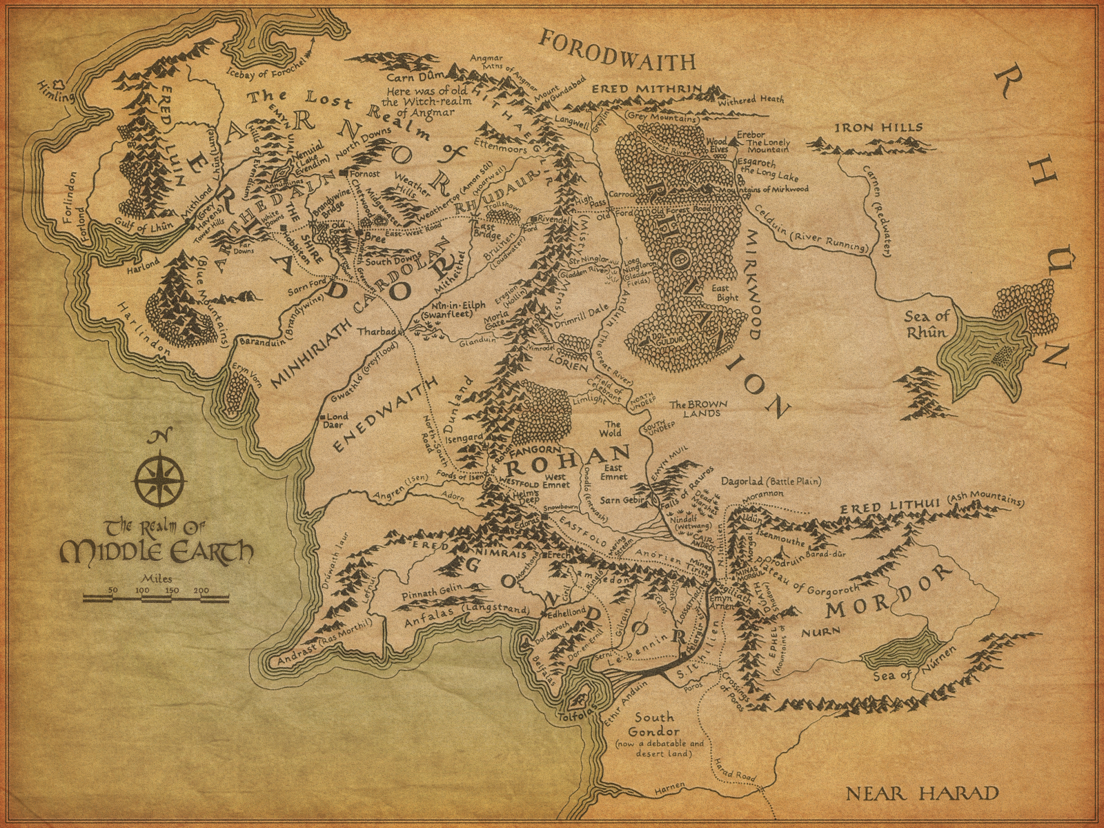 lotr map
